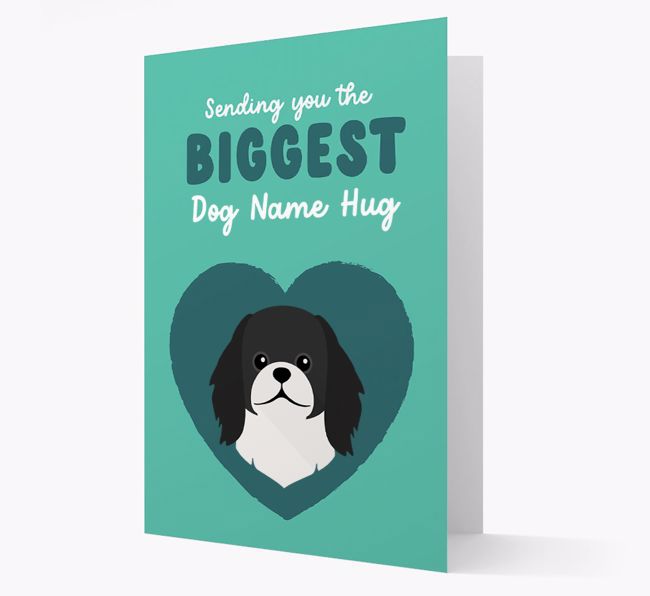 Biggest Hug: Personalised {breedFullName} Card